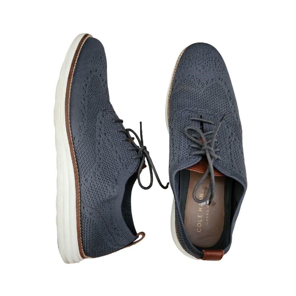 Cole Haan Men's Original Grand Wingtip Oxford Magnet Stitchlite Ivory 9.5